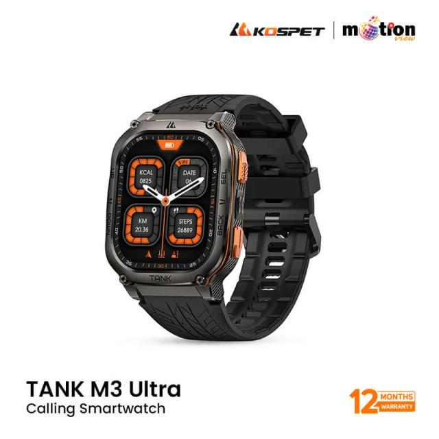KOSPET TANK M3 Ultra Smartwatch  black